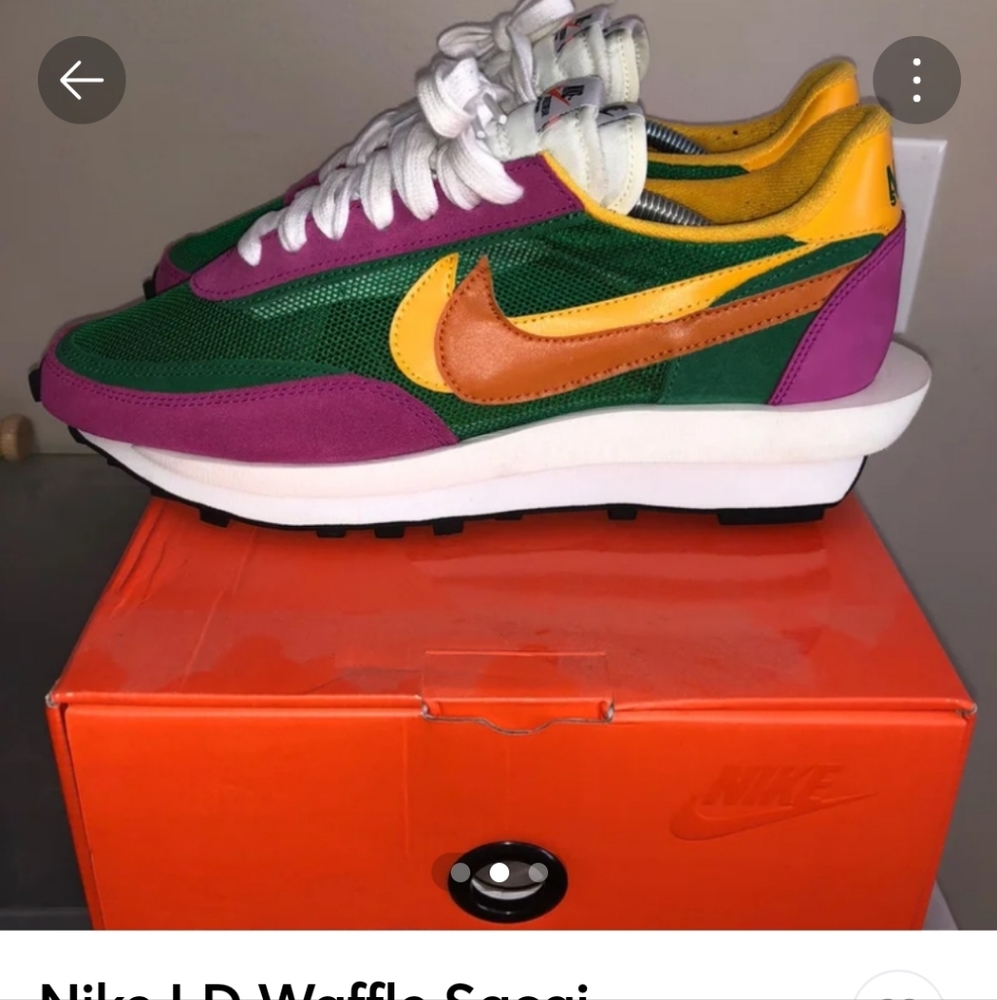 Nike Sacai Pine Green